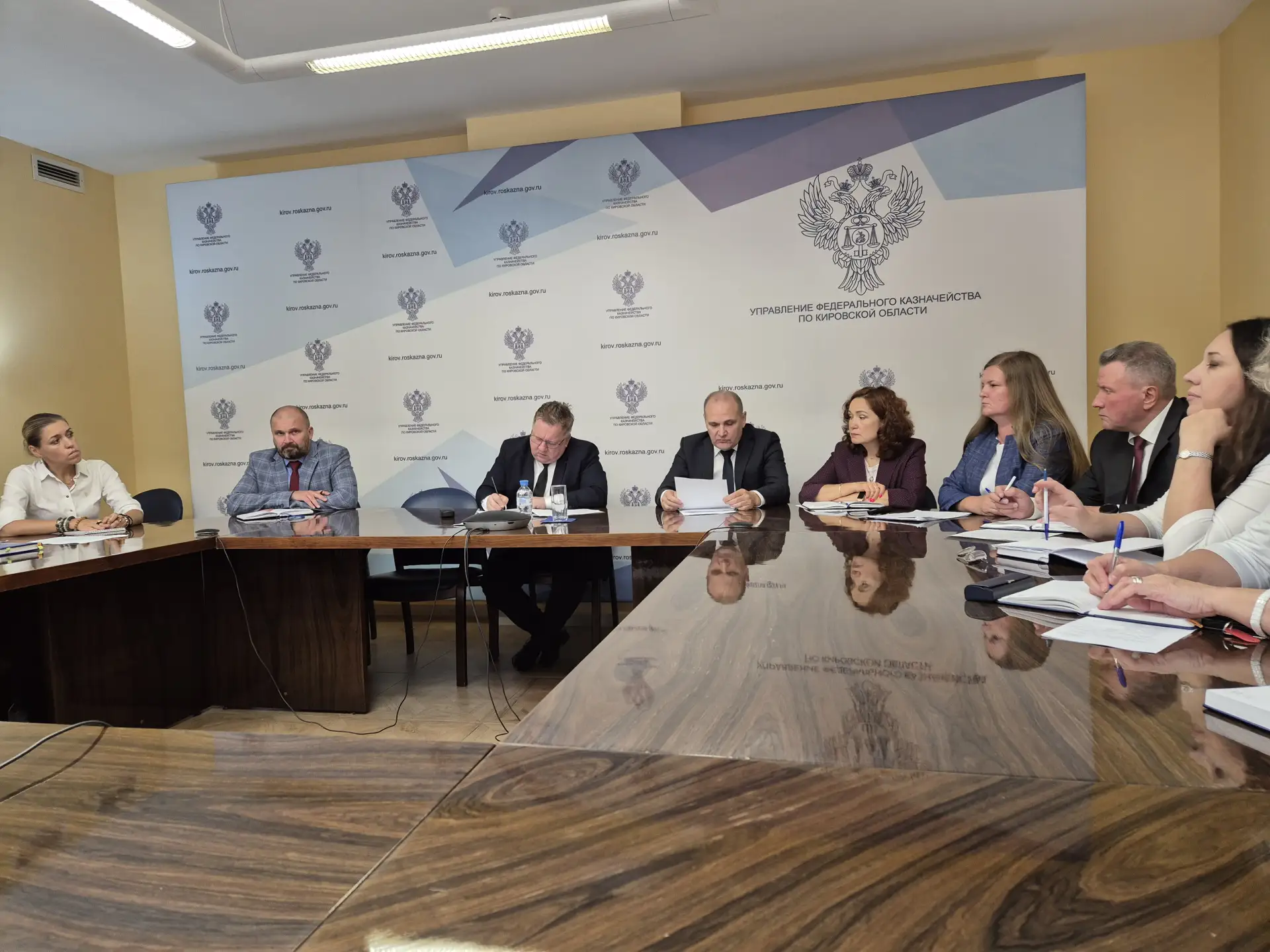 20.08.2026 под председательством руководителя УФК по Кировской области состоялось засед...