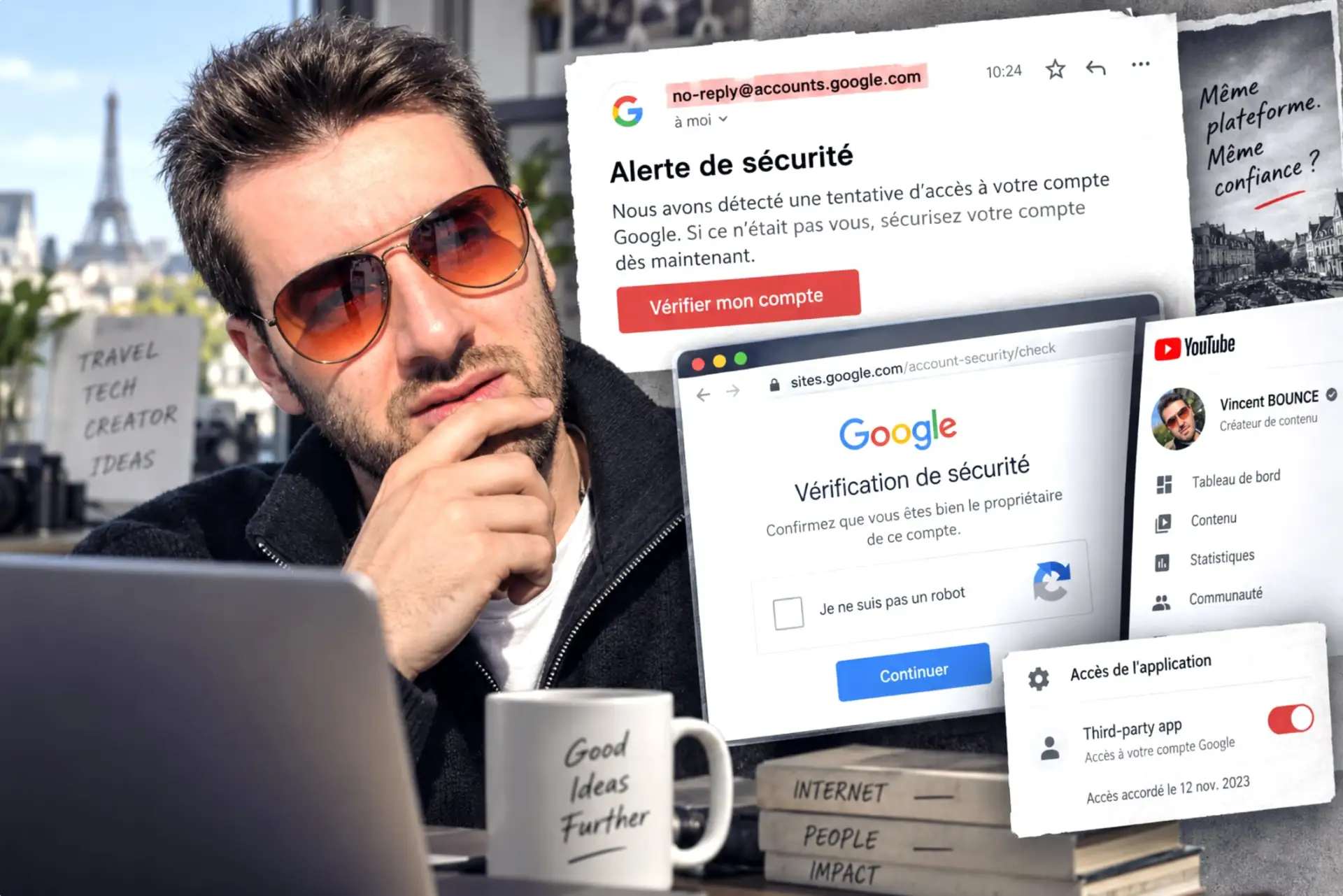 Французский блогер Винсент Баунс поведал в социальной сети X об "изощрённой" 🎣🐠фишинг...
