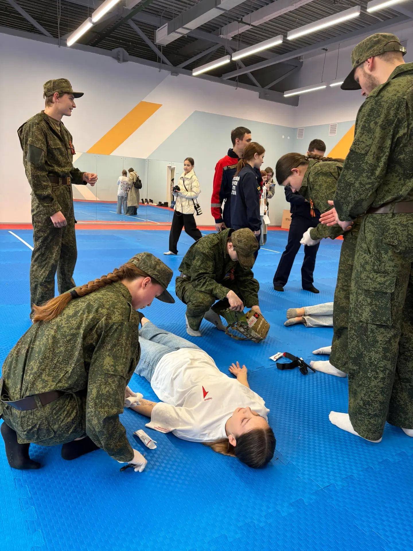 🥈 Серебро «Зарницы 2.0» — команда КИИМО на пьедестале!  Поздравляем команду «Патриоты КИИМО» с отлич