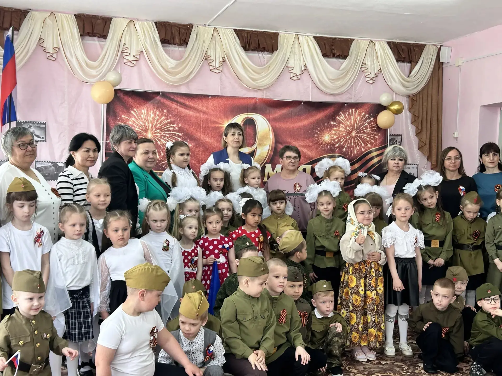 Сегодня в нашем детском саду прошло большое мероприятие с участием воспитанников детски...