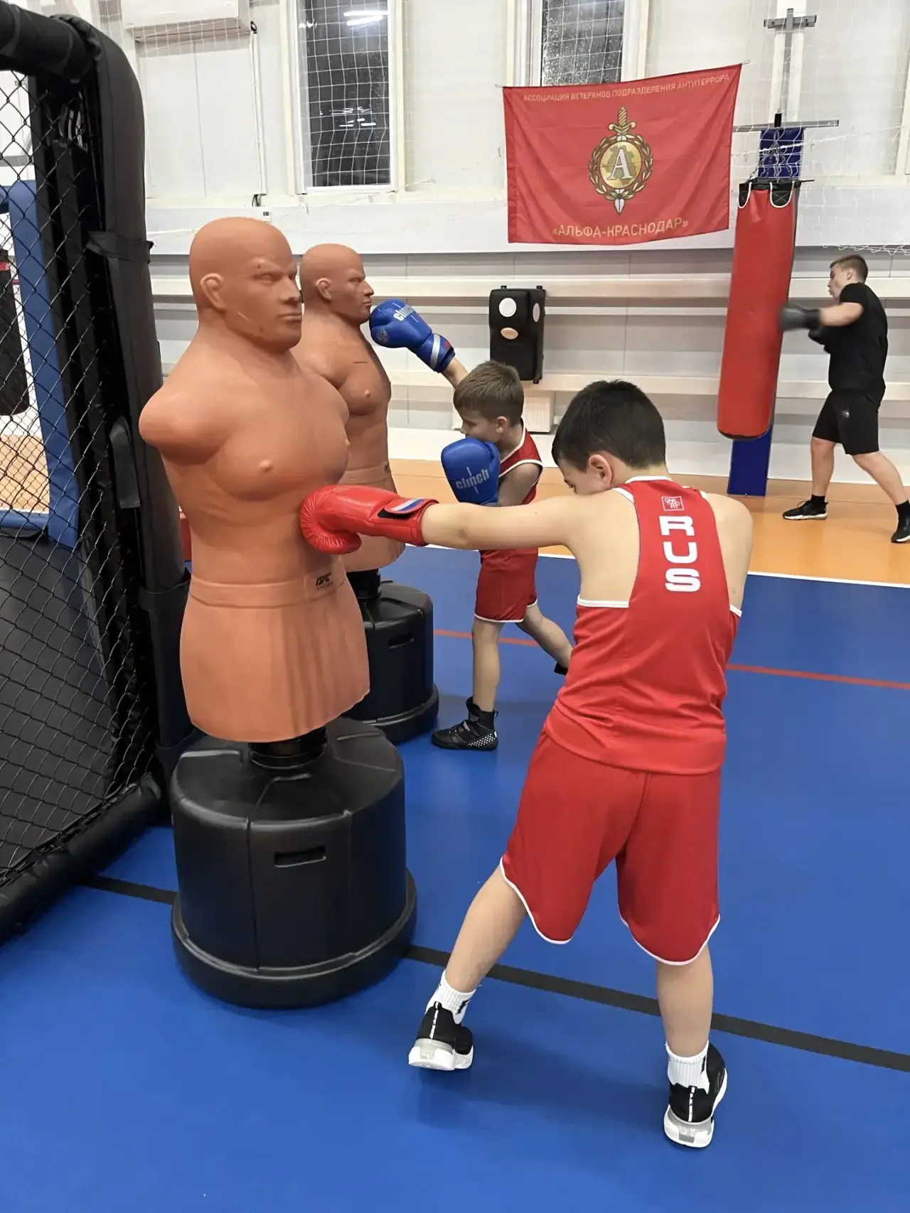 В спортивной школе № 5 станицы Васюринской прошла открытая тренировка