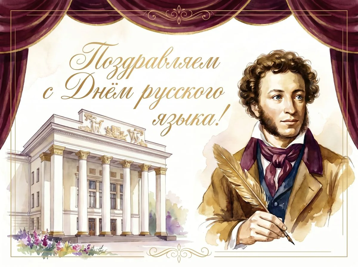 ✨ Мурманский областной драматический театр поздравляет с Днём русского языка! 
 
📅 6 июня — особенн