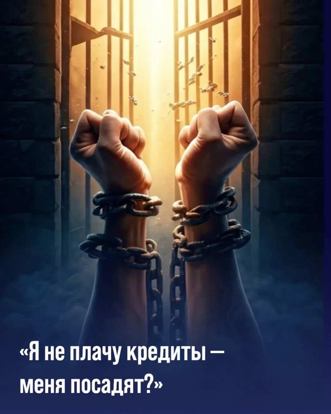 За обычную невыплату кредитов тюрьма не грозит!