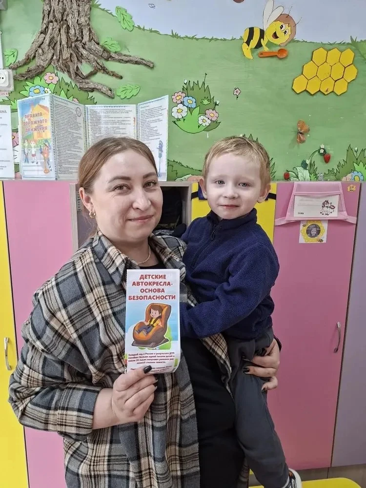 🚗💙 Безопасность детей на дороге — наша общая забота.