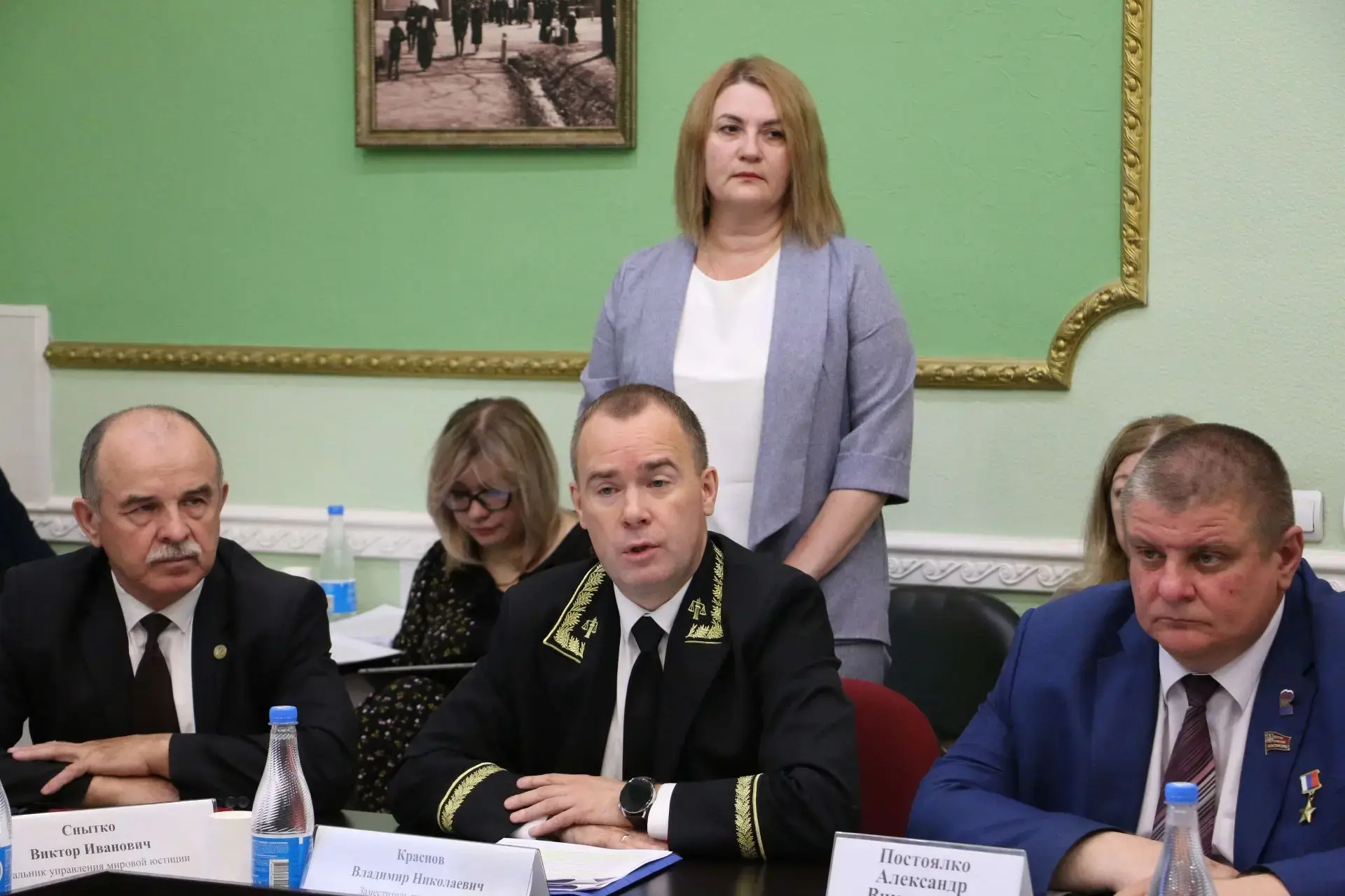 Заседание комитета по законодательству и местному самоуправлению 

Начальник управления мировой юсти