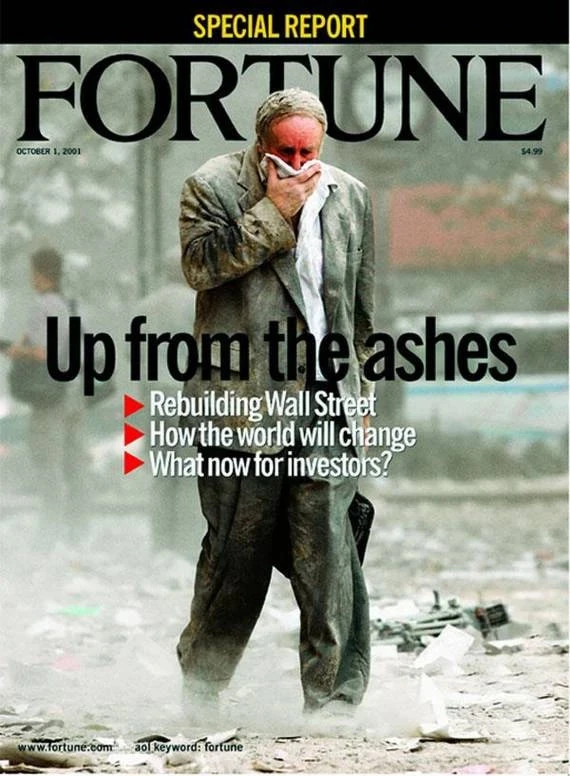 #обложкадня от журнала Fortune за 1 октября 2001 года