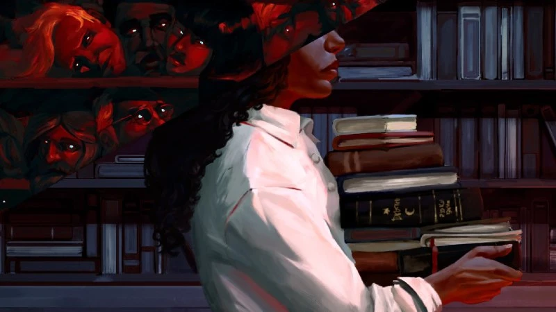 Something is Wrong with the Library — симулятор сортировки книг в библиотеке с привиден...