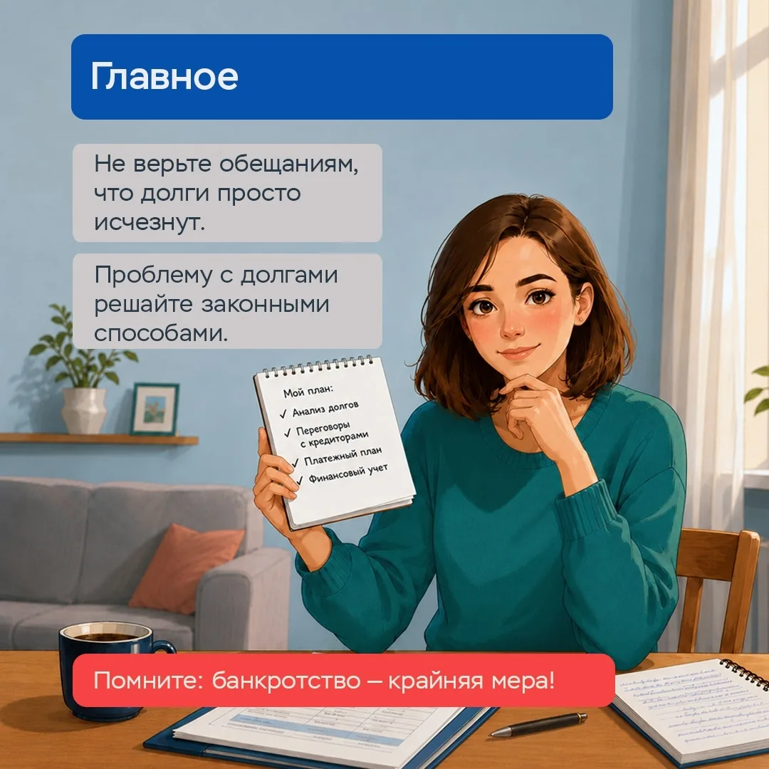 Предлагают списать долги без потерь?

Среди юридических компаний, которые помогают людям решать проб