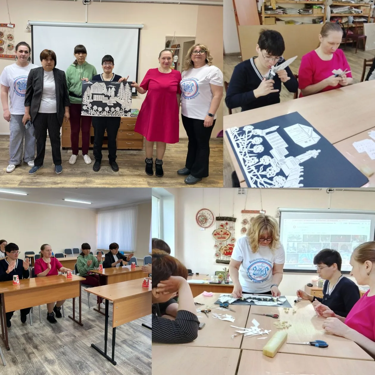 🖌 В стенах школы искусств вновь состоялось занятие в рамках реализации проекта "Больше...