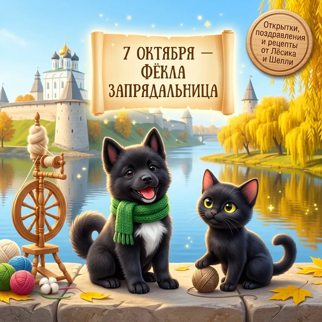 7 ОКТЯБРЯ: ДЕНЬ ТЁПЛОЙ ПРЯЖИ, РУКОДЕЛЬНЫХ ВЕЧЁРОК И СВЕТА ОЧАГА 🧶✨