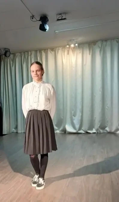 🕊️🕊️🕊️ «Мир важней всего на свете»  29 января Тарасова Кирсана, обучающаяся МБОУ "Школа №3", приняла