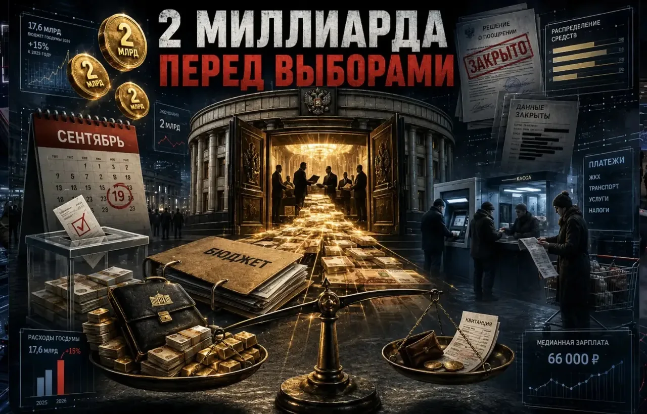 ‼️ 2 миллиарда досрочно: как депутаты Госдумы разделили бюджетную экономию перед выбора...