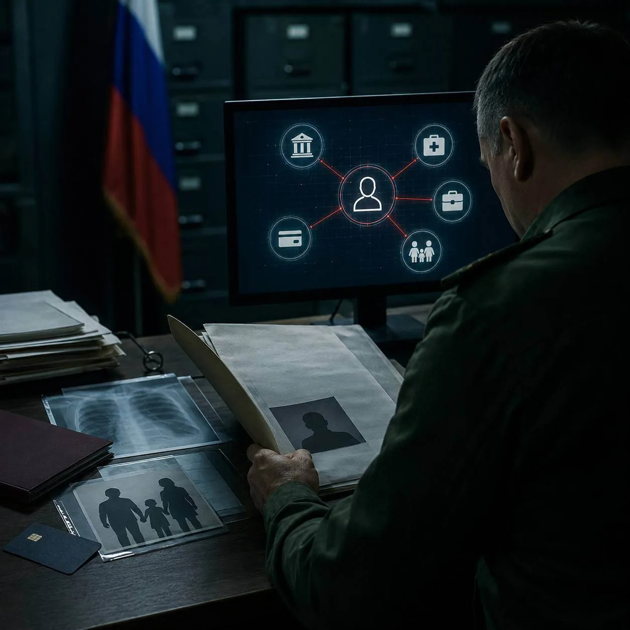 Военным откроют доступ к счетам, диагнозам и долгам россиян и их родственников