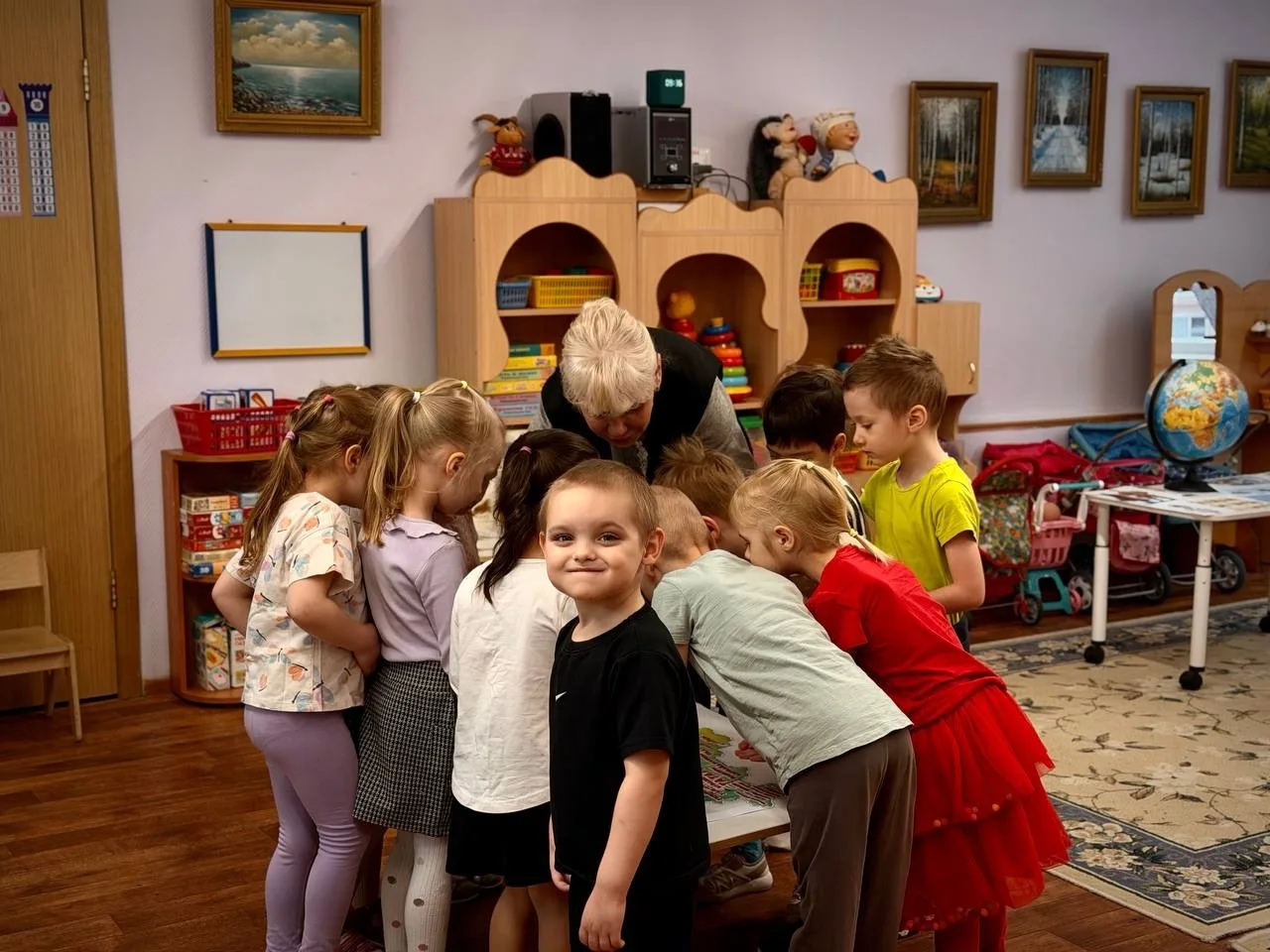 😄 Москва включила «режим Севера» — мы поддержали!  В Цветике-семицветике в средней группе прошло зан