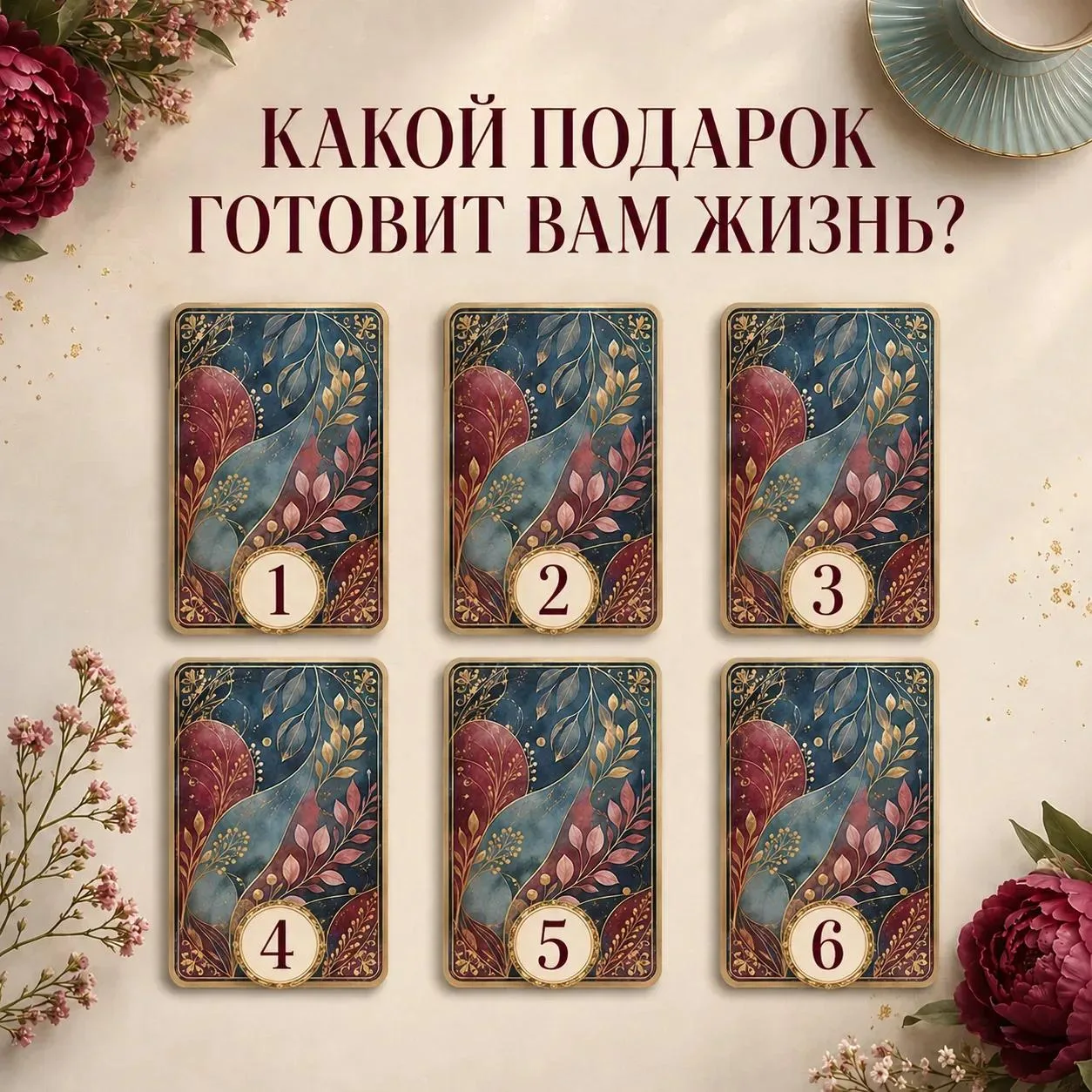 КАКОЙ ПОДАРОК ГОТОВИТ ВАМ ЖИЗНЬ?