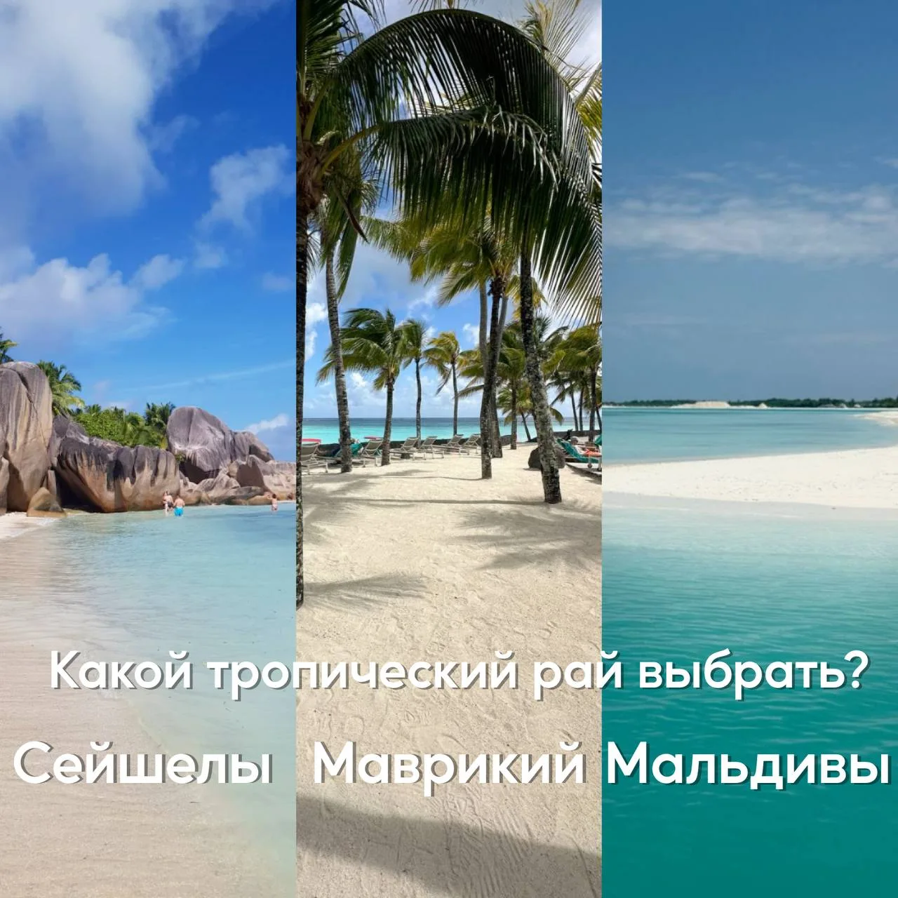 Маврикий, Мальдивы, Сейшелы - какой тропический рай выбрать?