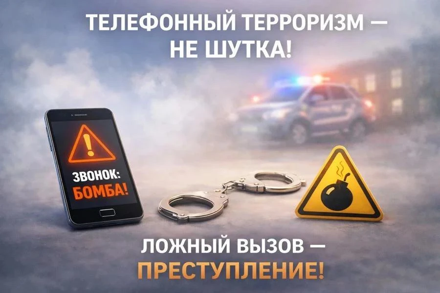 Телефонный терроризм — заведомо ложное сообщение о готовящемся террористическом акте ил...