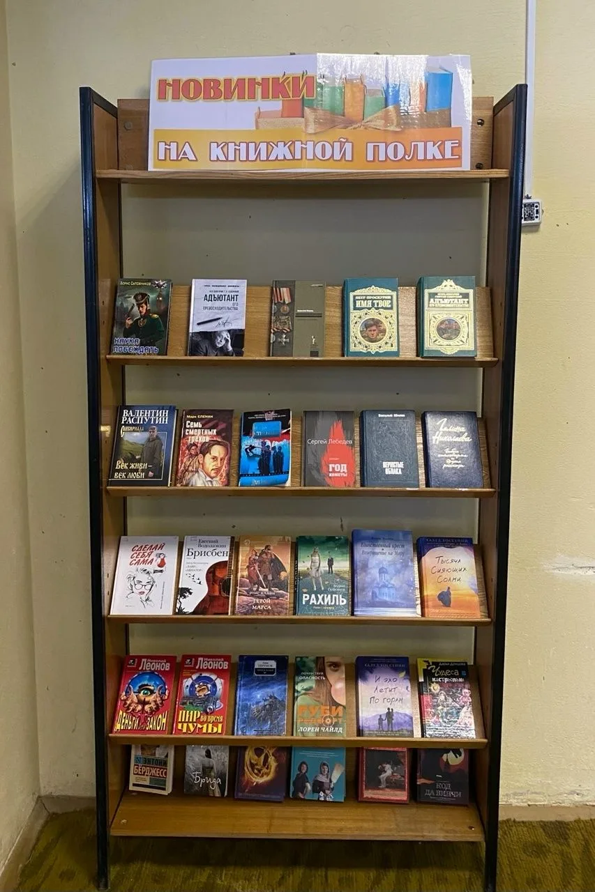 НОВИНКИ НА КНИЖНОЙ ПОЛКЕ