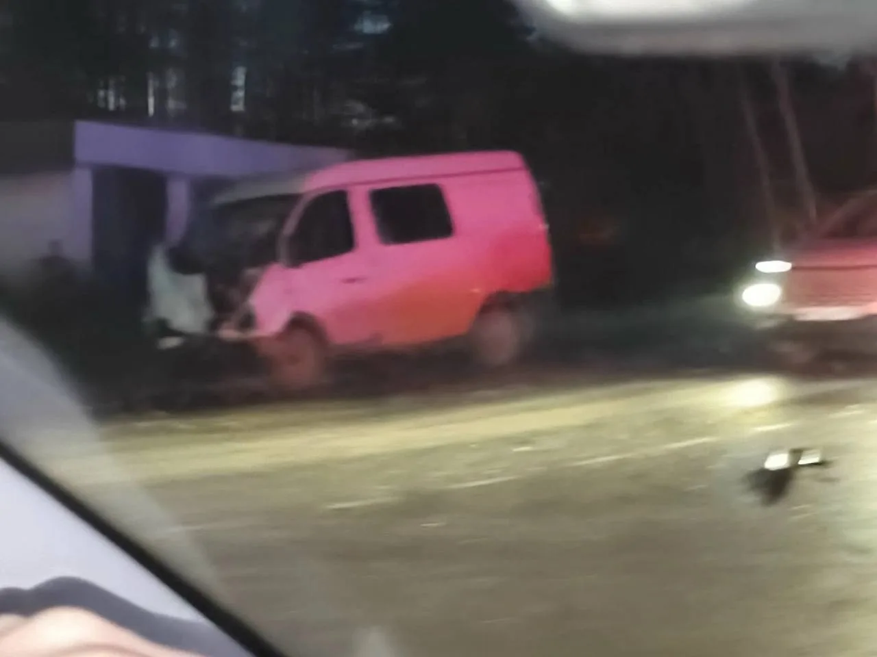В Соликамске за переездом ДТП