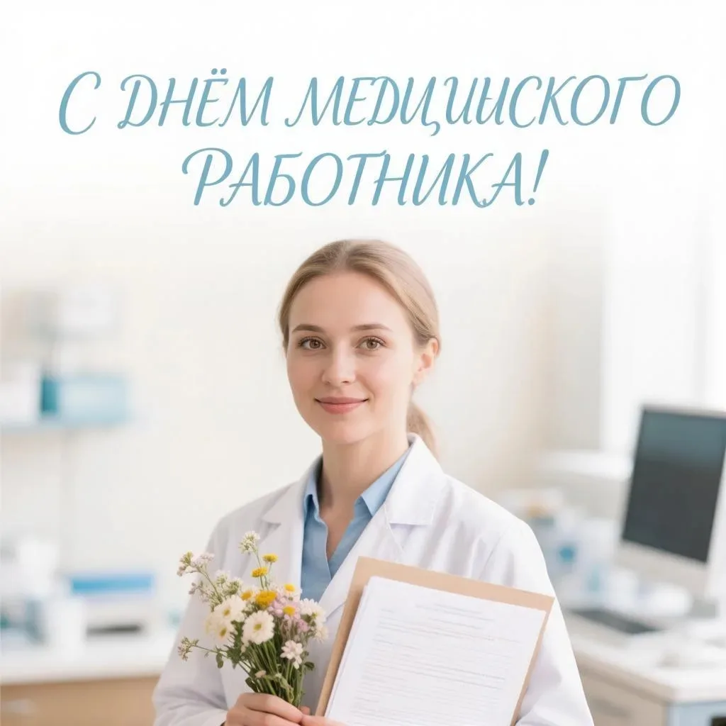 С днём медицинского работника!

В этот день хочется от всей души поблагодарить вас за ваш бесценный 