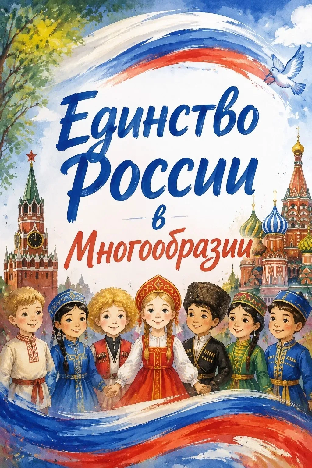 2026 год в России объявлен Годом единства народов России. В связи с этим был  объявлен конкурс детск