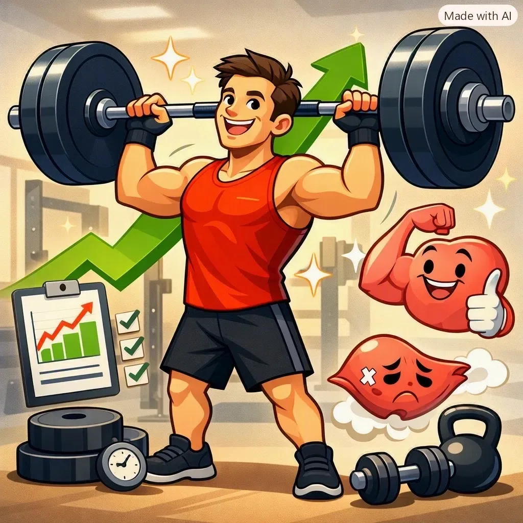 ПОЧЕМУ ВЕС НА ТРЕНИРОВКАХ РАСТЁТ, А МЫШЦЫ НЕ БОЛЯТ? 💪