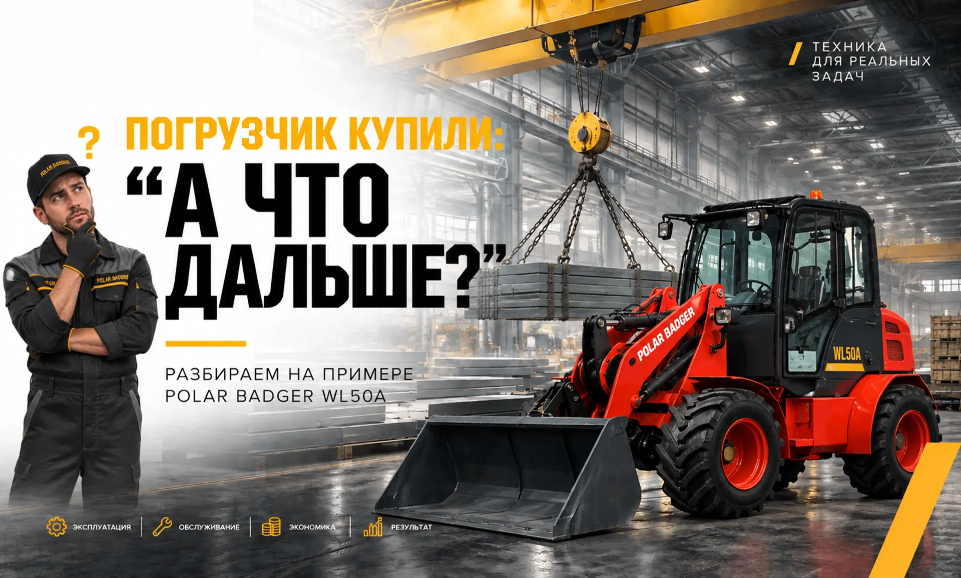 🚜 ПОГРУЗЧИК КУПИЛИ. А ЧТО ДАЛЬШЕ?