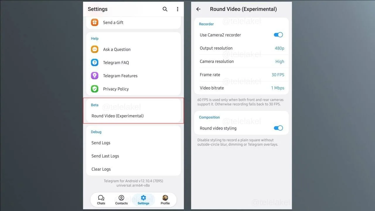 Telegram улучшит кружки — в бете мессенджера нашли новый раздел фич, которые сделают ви...