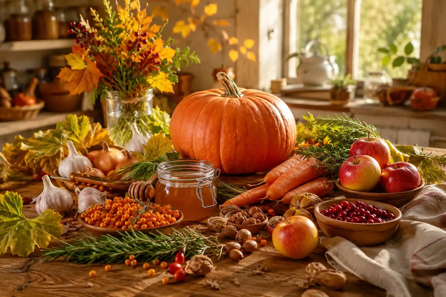 🍂 Осень — время укреплять иммунитет!