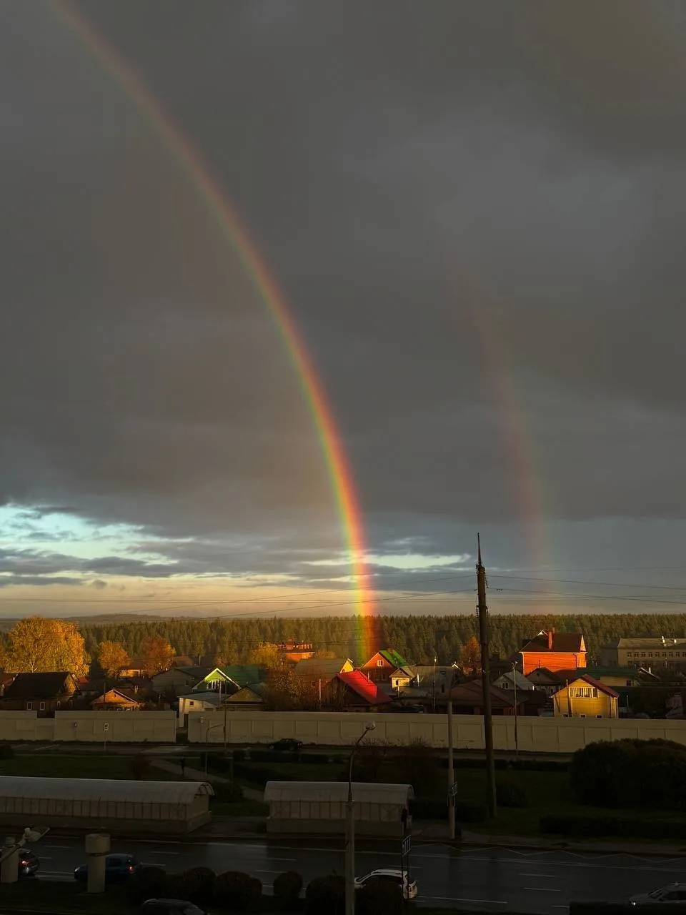 Радуга над Пермью🌈