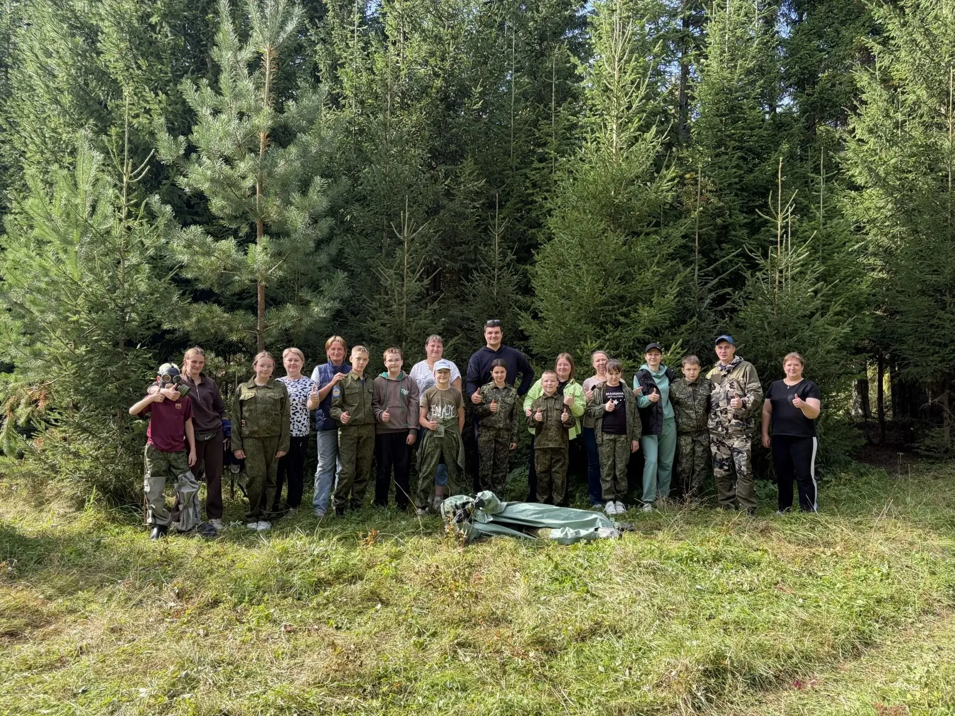 🌲 Поход в сосновую рощу: учимся, пробуем, преодолеваем!