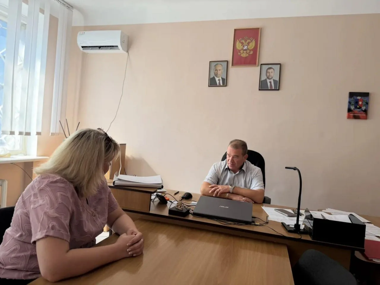Глава городского округа Иловайск ответил на вопросы жителей