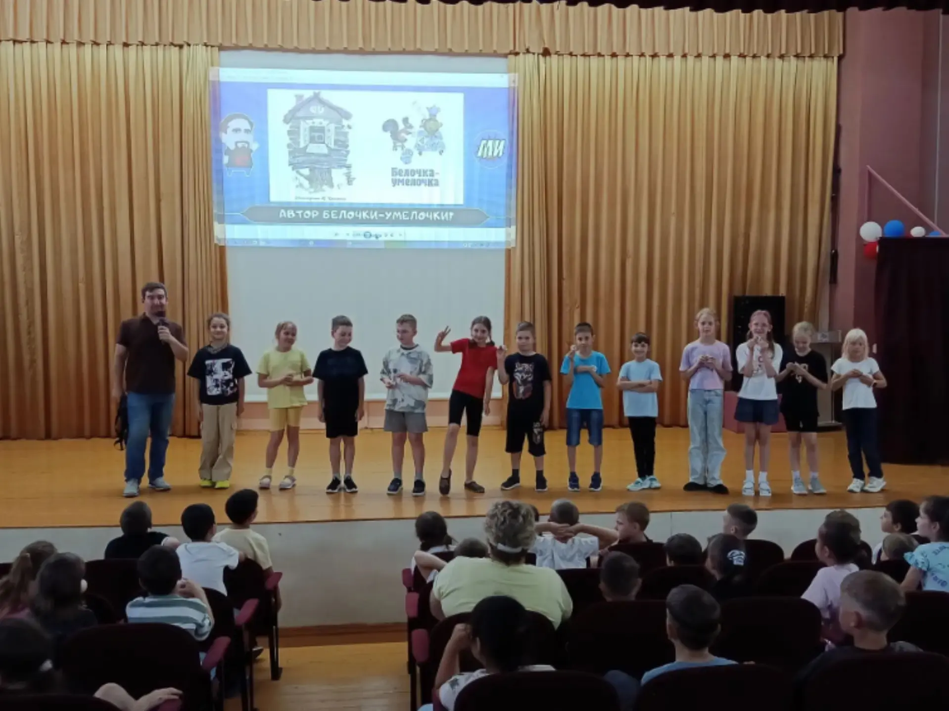 🌞16 июня в летнем лагере состоялась увлекательная встреча с режиссёром и сценаристом Константином Р