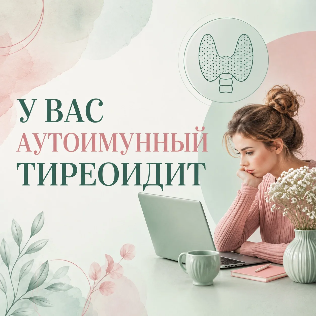 После этого диагноза многие женщины начинают бояться будущего. 

«У вас аутоиммунный тиреоидит.»

Ин