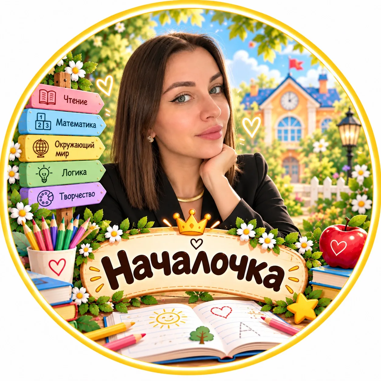 Дорогие подписчики, у канала новая аватарка! 🌼📚