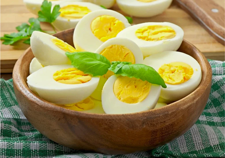 Продукты для иммунитета: яйца.