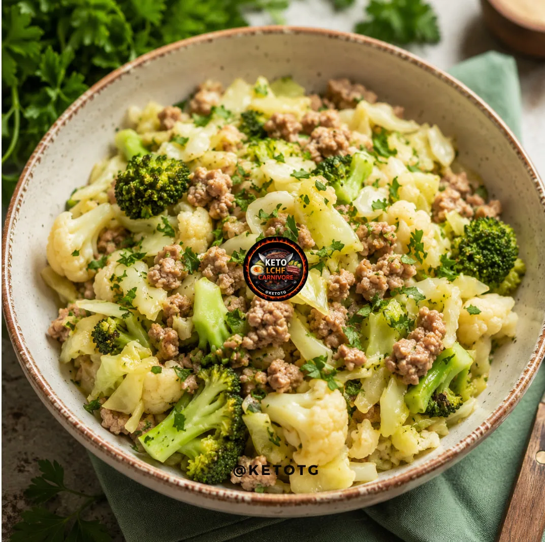 Тушёная капуста с мясом