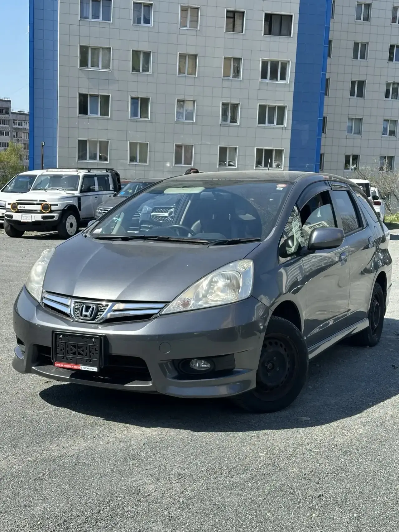 🇯🇵🤝Привезли из Японии Honda Fit Shuttle на полном приводе  Практичный и экономичный компактвэн на ба