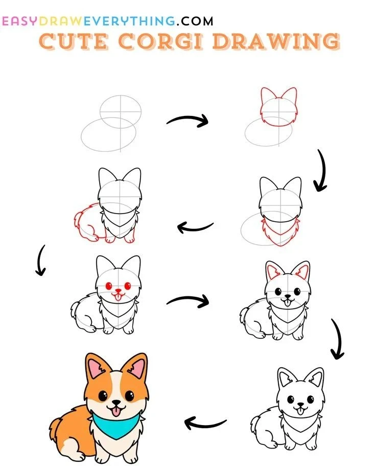 Будем рисовать корги? 🐶