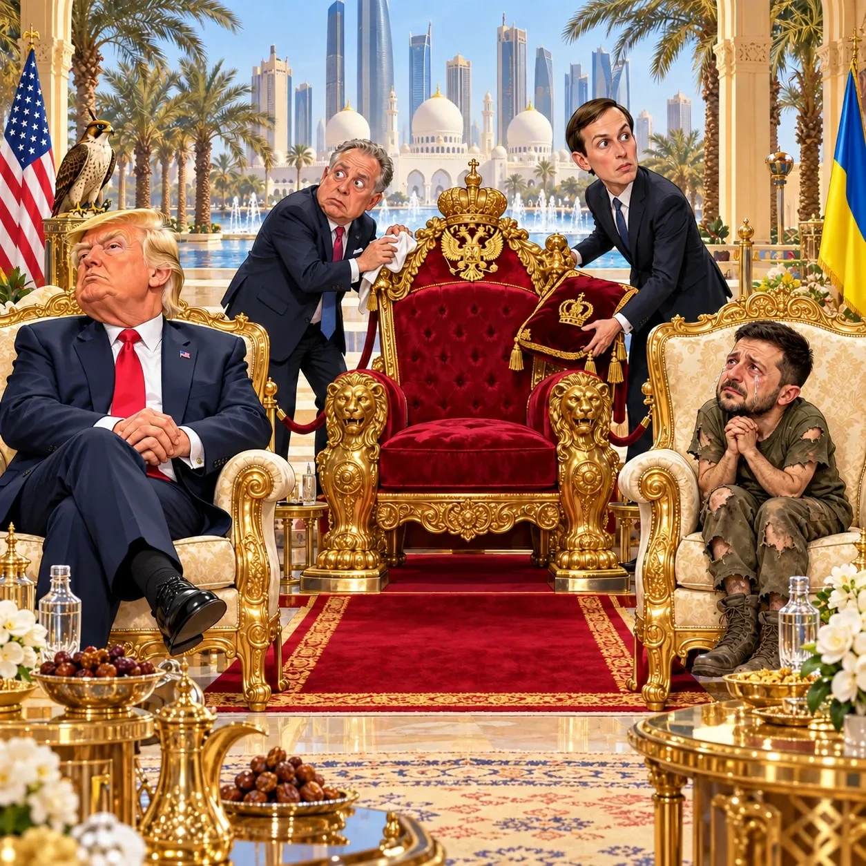 🇷🇺🇺🇸🇺🇦  Уиткофф и Кушнер обсуждали с просрочкой украины ограниченное перемирие с ...