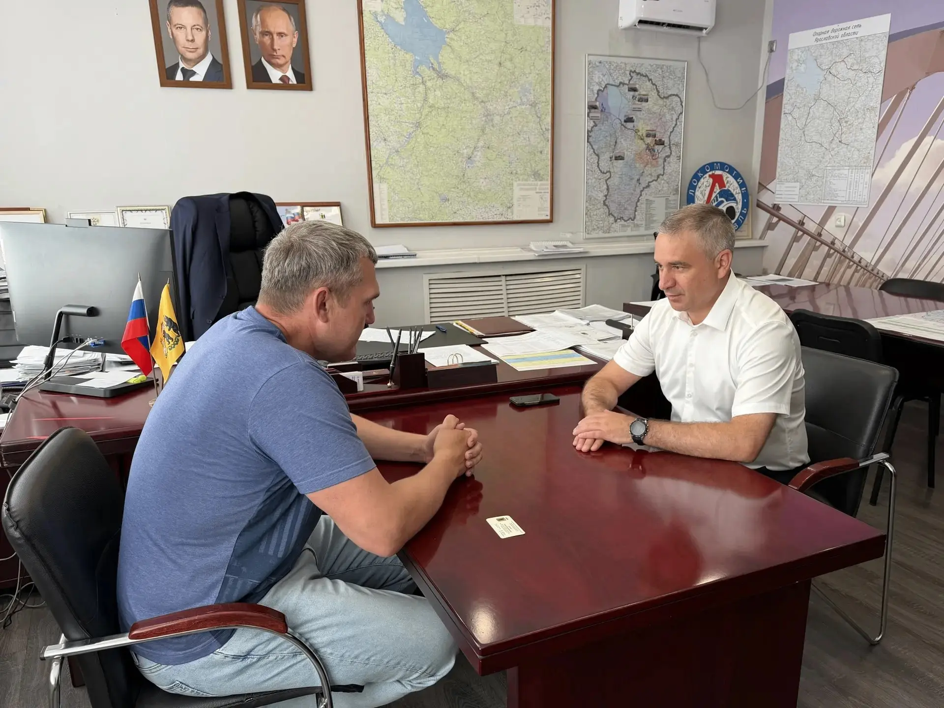 🛣 Стажировка участника программы «Герои Ярославии» Виктора Матвеева в Министерстве дорожного хозяйс