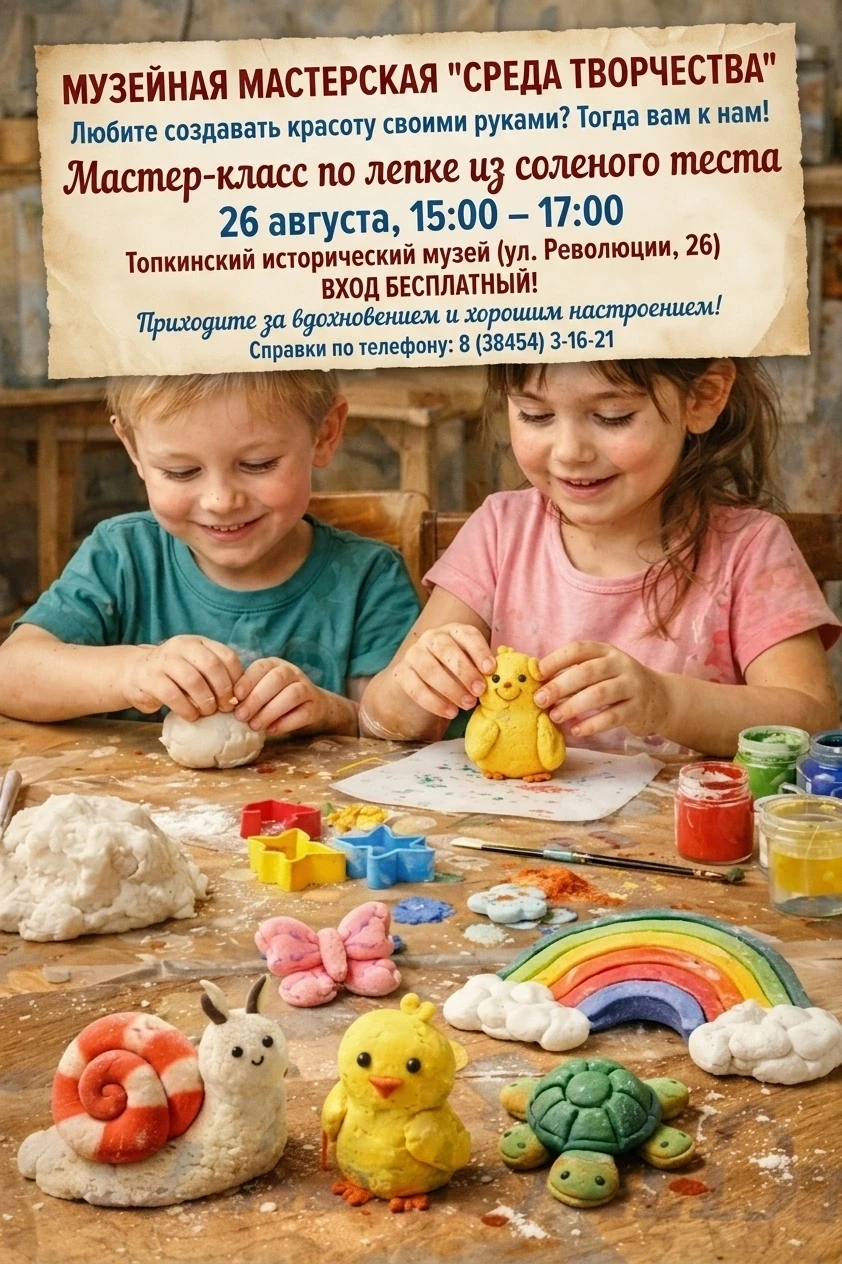 Финальный аккорд лета в музейной мастерской