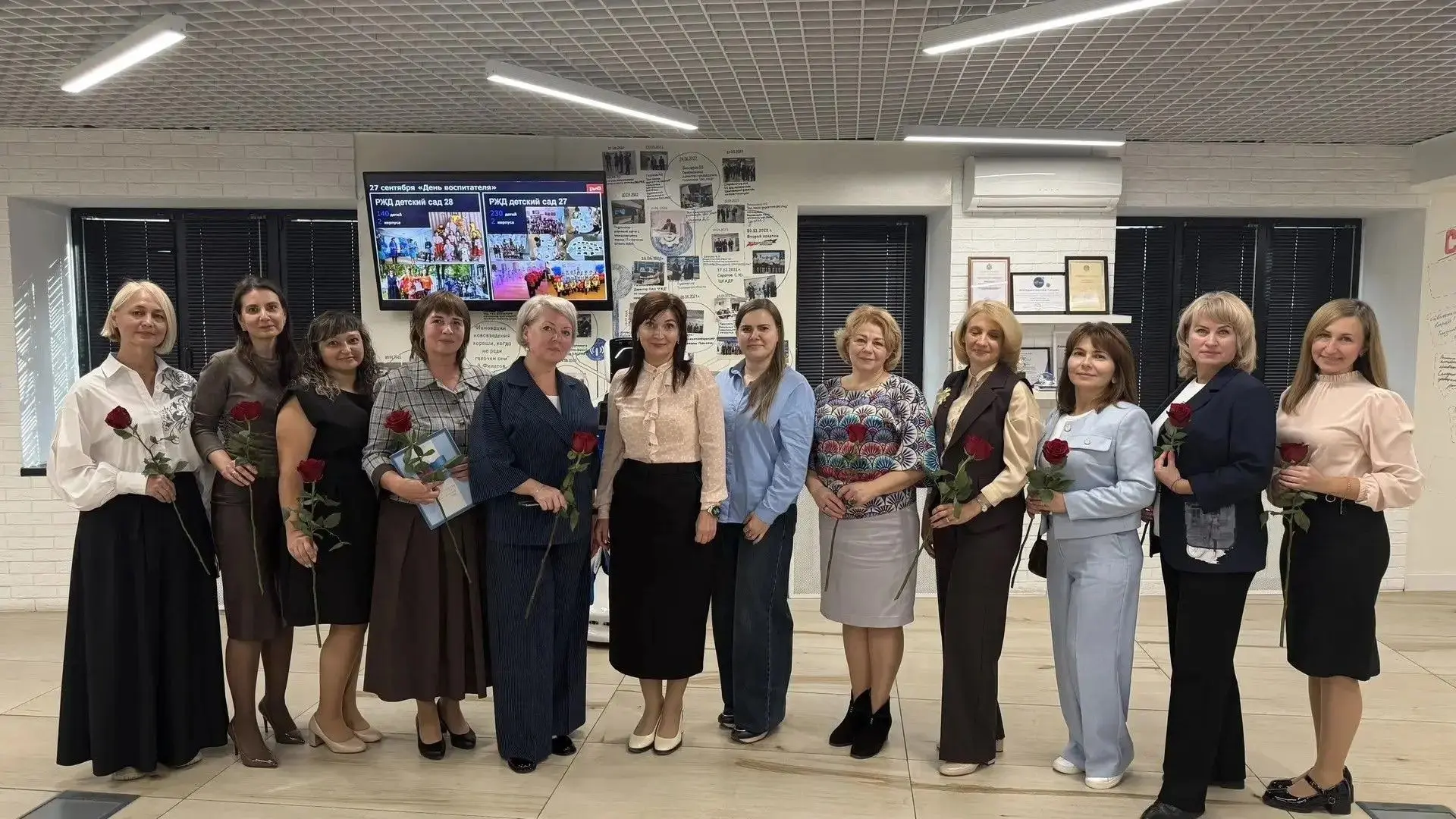 📢 Сразу два ведомственных учреждения Куйбышевской магистрали – «РЖД детский сад № 27» ...
