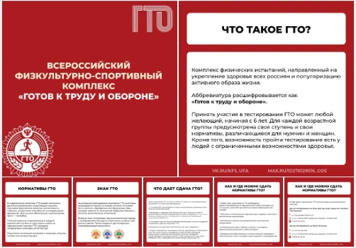 Уфимцы могут проверить свои физические способности, сдав нормативы комплекса ГТО