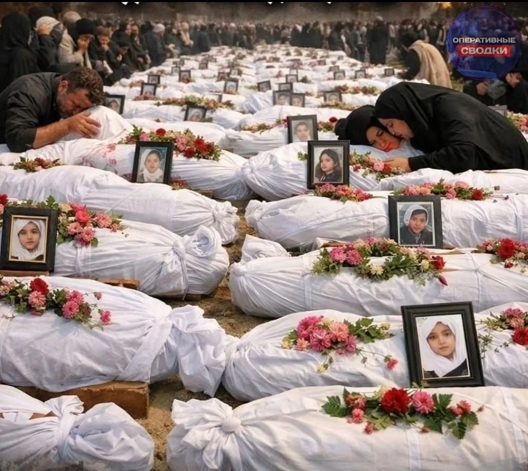 💔 В Иране хoронят 170 погибшиx при удаpе по школе