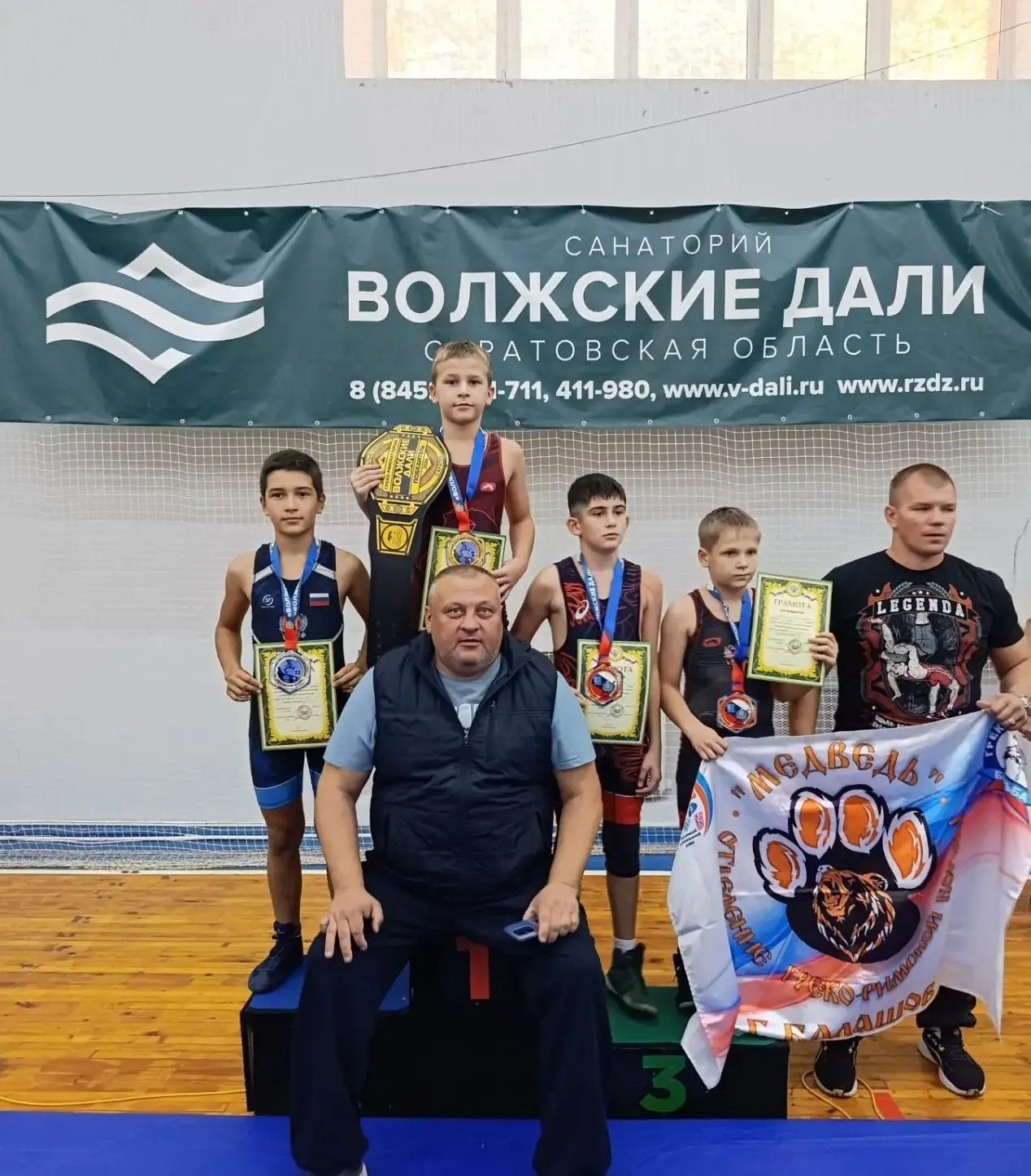 🏆 Успешное выступление наших борцов в Саратове