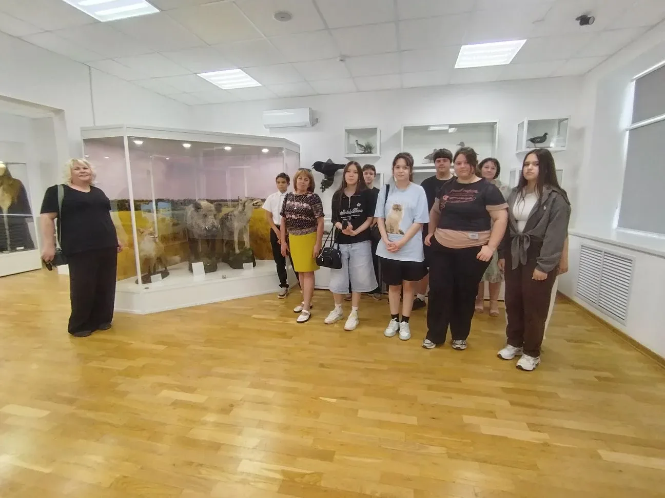 🏛 В музее побывали школьники из посёлка Чирский