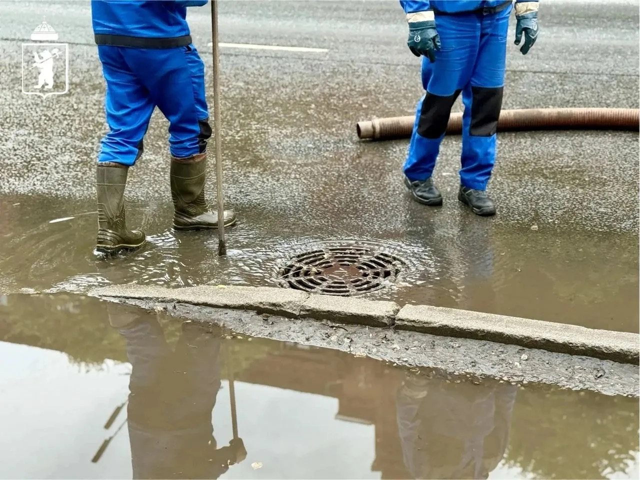 В Ярославле после сильного ливня коммунальные службы оперативно устраняют подтопления.

Начинают чис