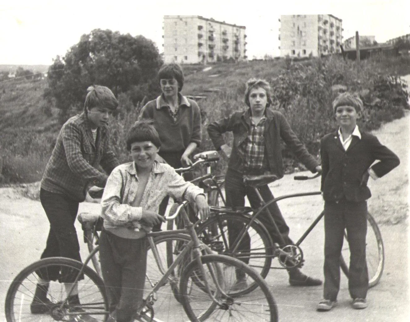 📸 Архив. Вид на дома №1 и №3 по Рижской улице. 1976 г.