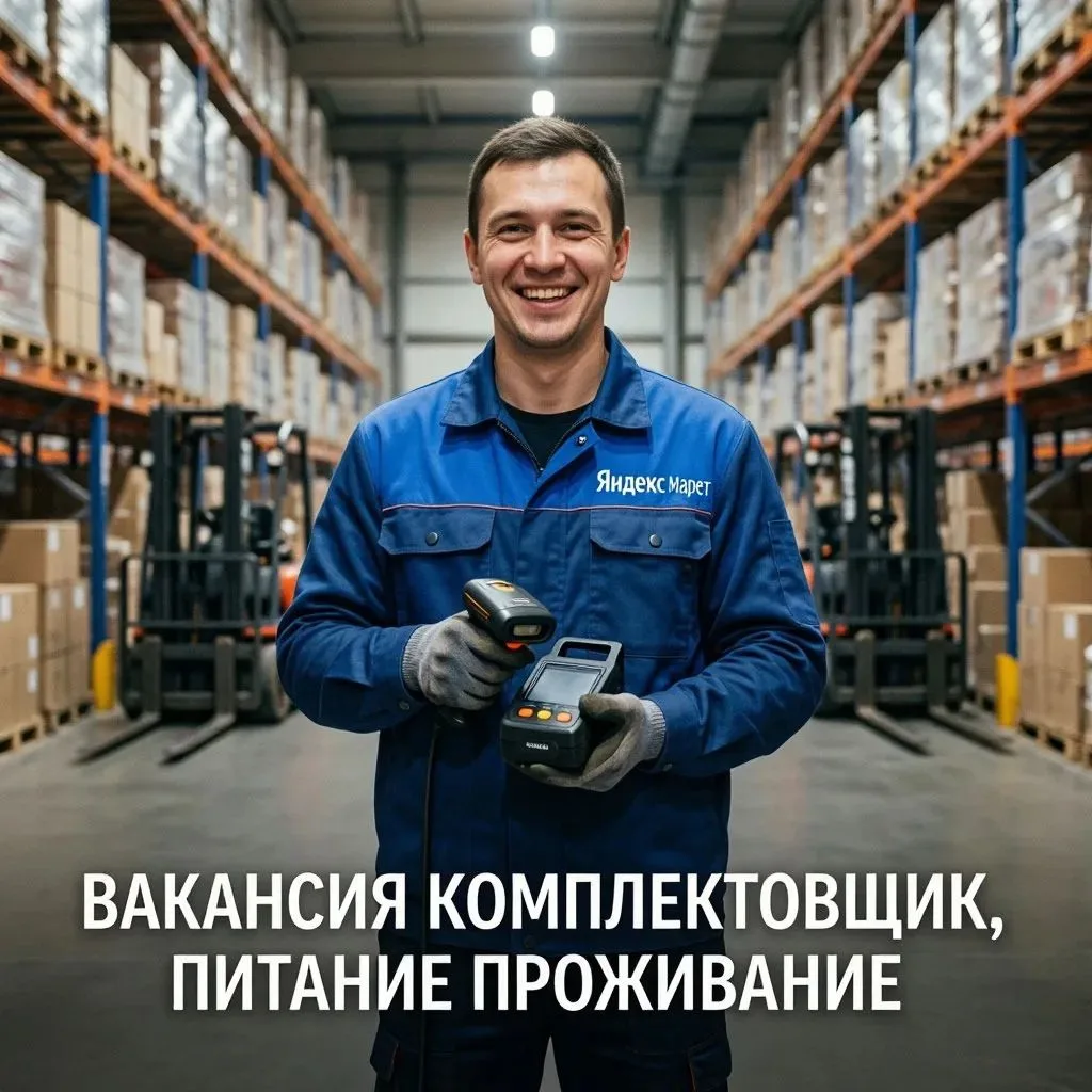 ☀️ 📦 Кладовщик на склад — Москва, м. Кантемировская! 🏭